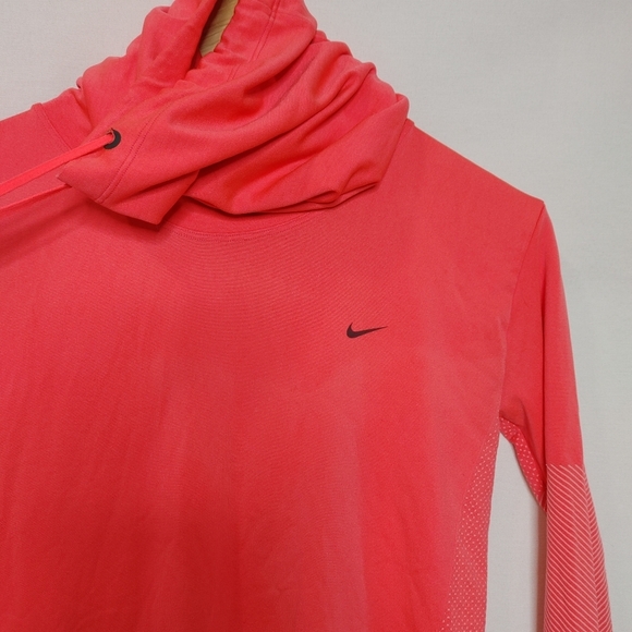 Nike Seamless Dri-Fit Infinity Funnel Neck Long Sleeve Pullover 620383-646 Small - Picture 5 of 10